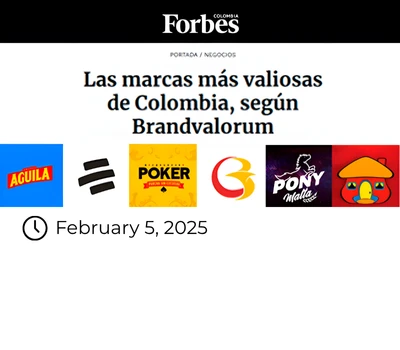 Las marcas más valiosas de Colombia, según Brandvalorum