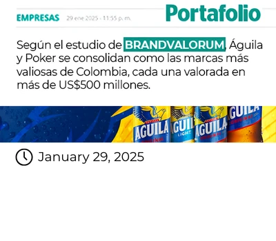 Doce marcas de la cervecería Bavaria arrasan en estudio ...